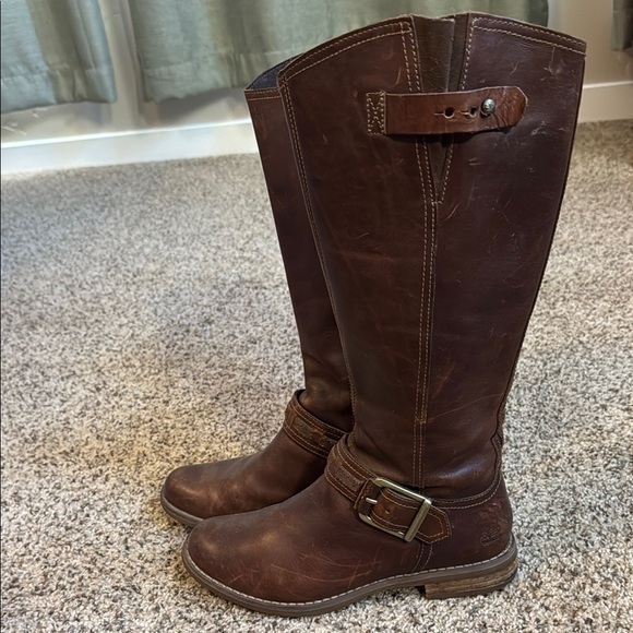 Timberland Earthkeepers Savin Hill Tall Women's Riding Boots, Size 7.5 / 38.5 - Picture 1 of 9